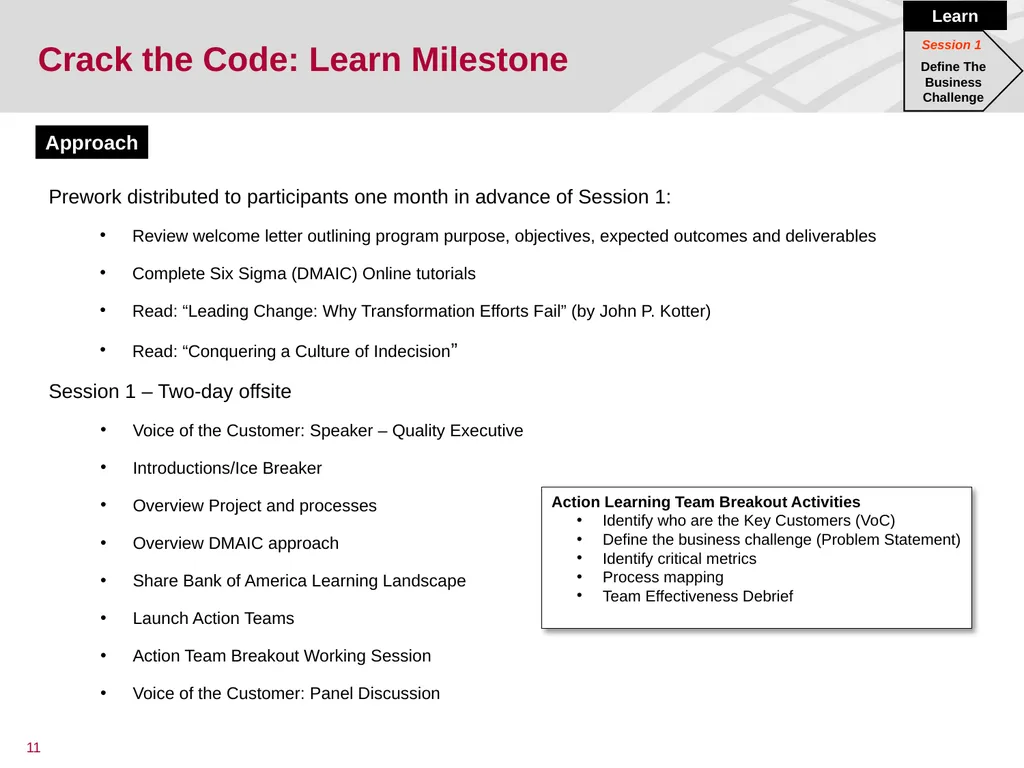 Crack the Code: Driving Learning at BAC Through - slide 11 of 18