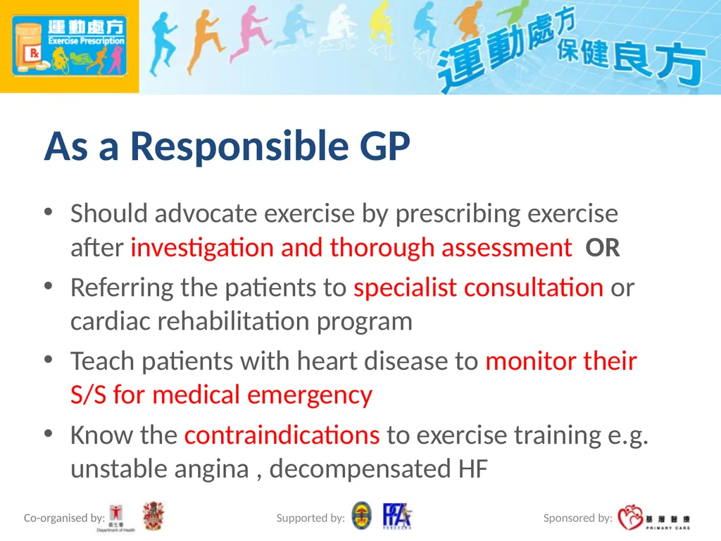 Exercise Prescription Certificate Course (2014/15) - slide 42 of 99