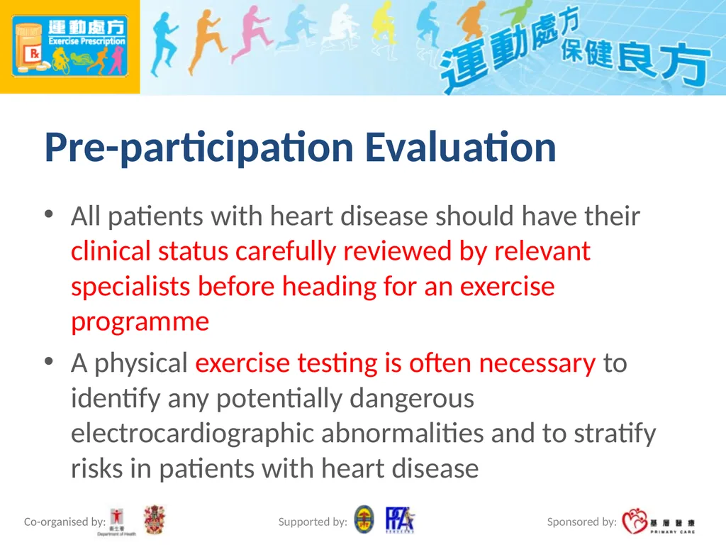 Exercise Prescription Certificate Course (2014/15) - slide 35 of 99