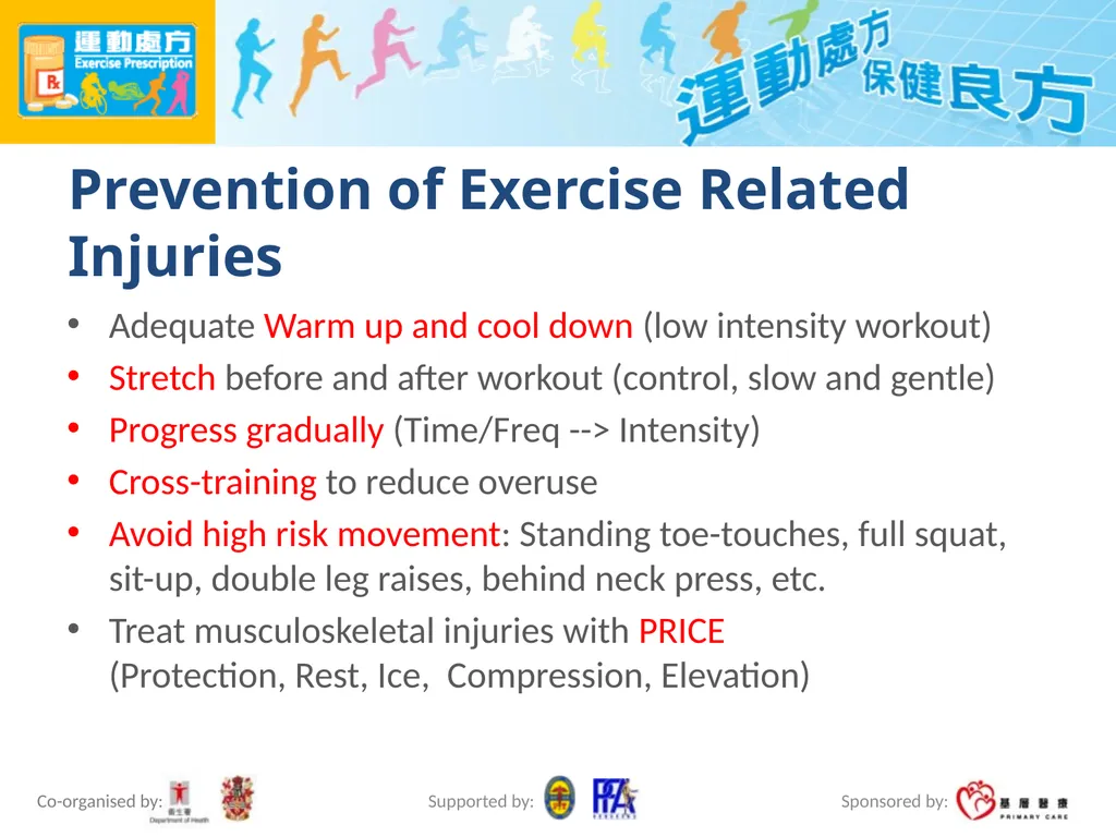Exercise Prescription Certificate Course (2014/15) - slide 86 of 99
