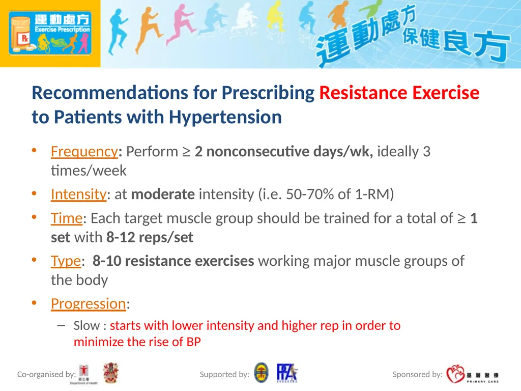 Exercise Prescription Certificate Course (2014/15) - slide 26 of 99