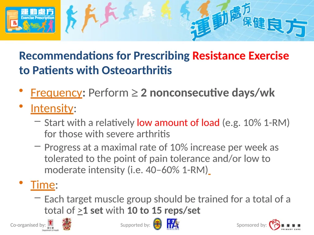 Exercise Prescription Certificate Course (2014/15) - slide 57 of 99
