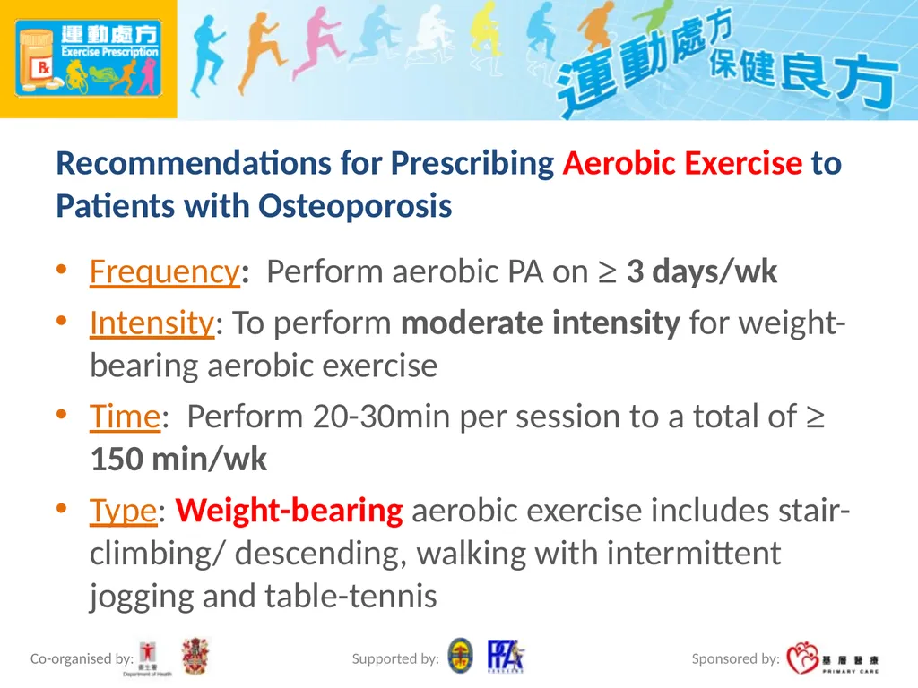Exercise Prescription Certificate Course (2014/15) - slide 65 of 99