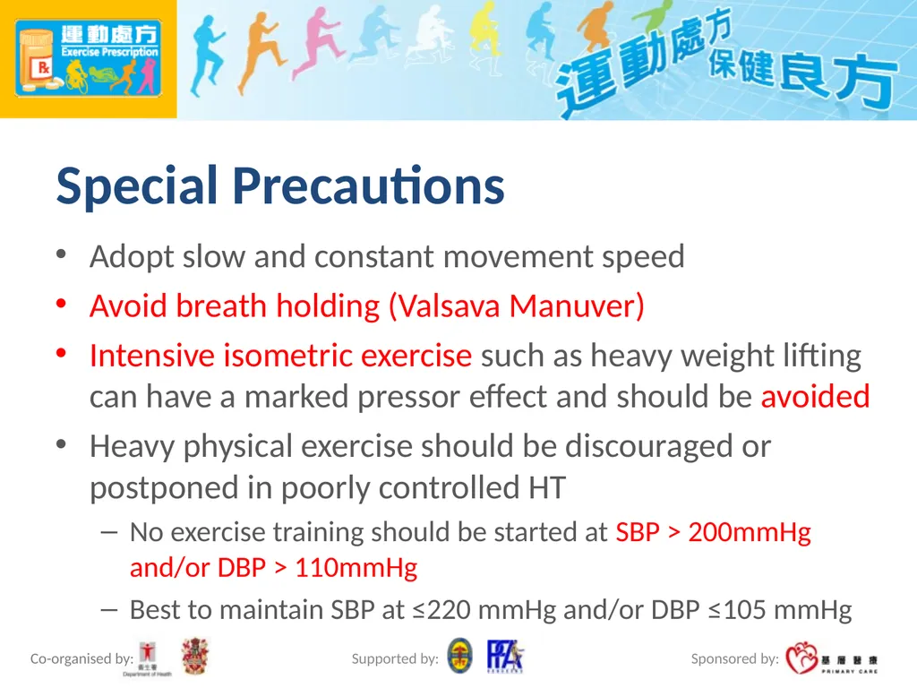 Exercise Prescription Certificate Course (2014/15) - slide 27 of 99