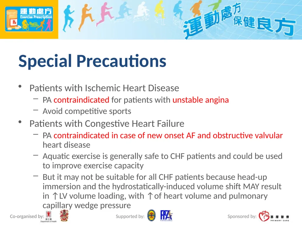 Exercise Prescription Certificate Course (2014/15) - slide 40 of 99