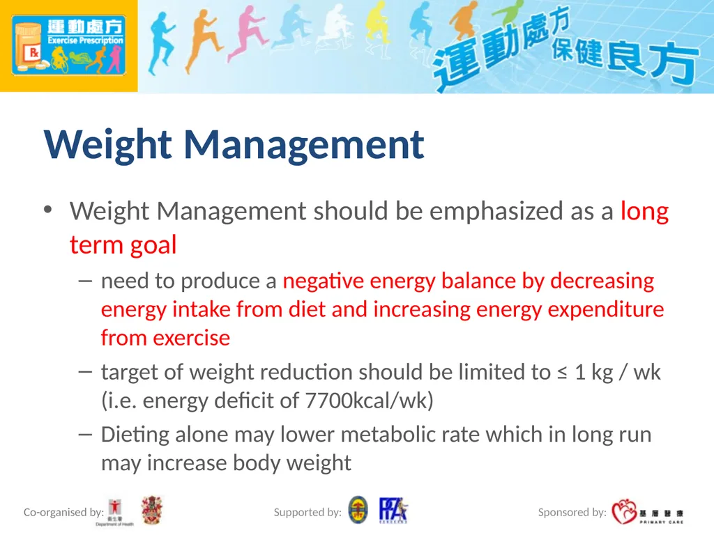 Exercise Prescription Certificate Course (2014/15) - slide 46 of 99