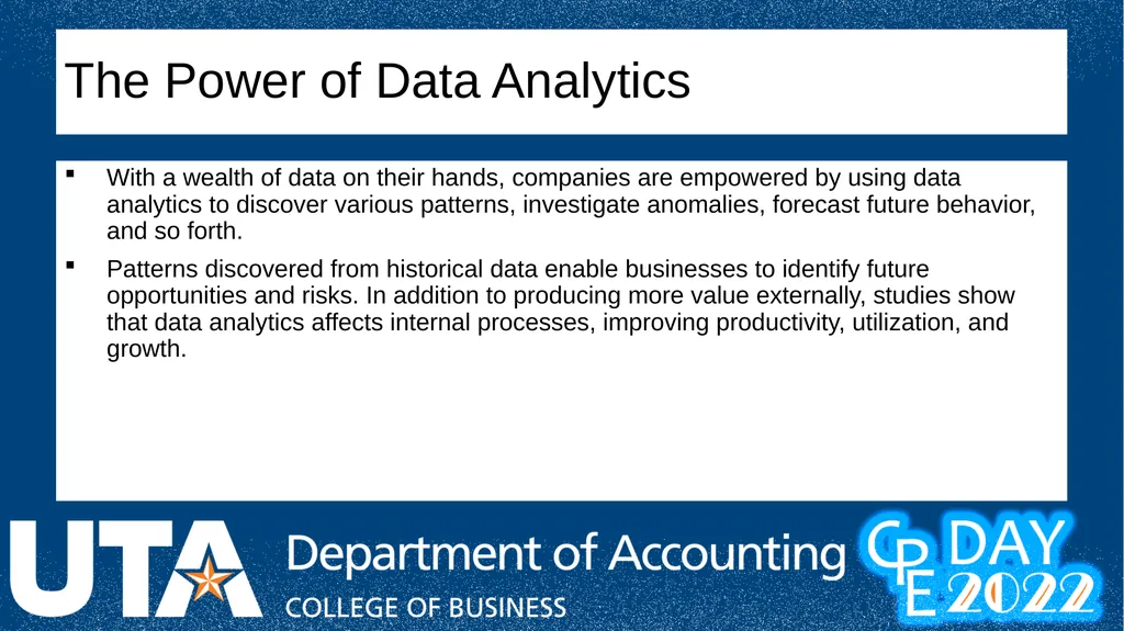 Data Analytics and Cognitive Ability: What makes - slide 8 of 41