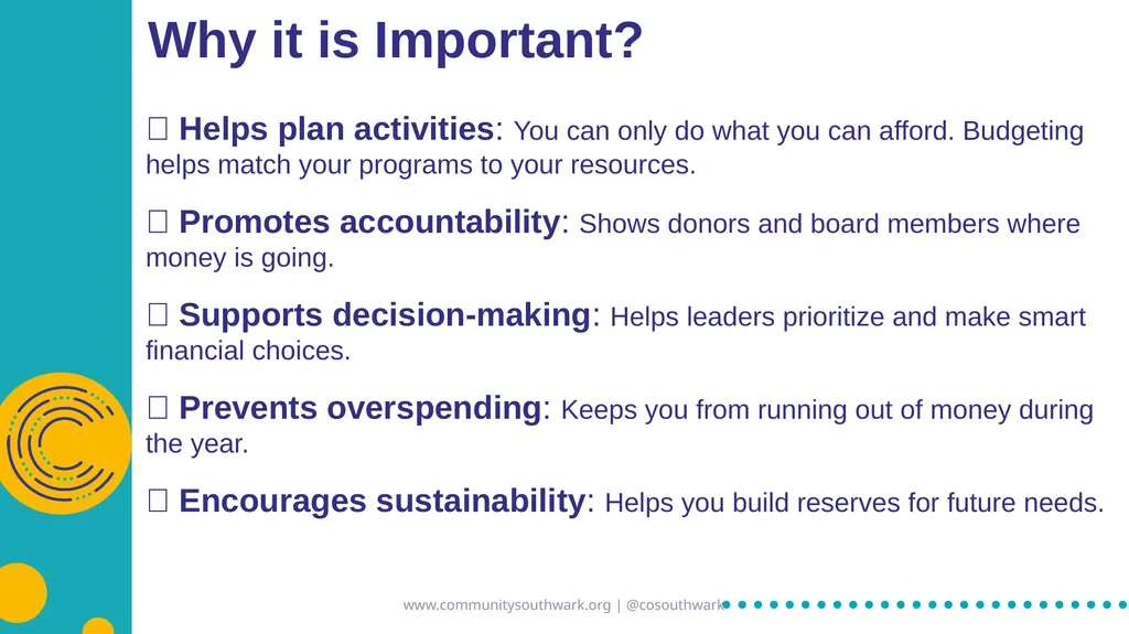 www.communitysouthwark.org | @cosouthwark Basic - slide 6 of 17