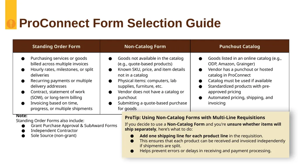 ProConnect Training Presented by Accounts Payable - slide 8 of 18