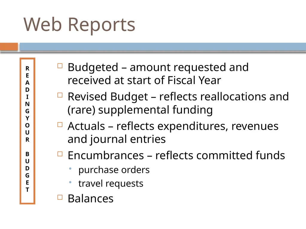 STUDENT affairs FINANCE & ADMINISTRATION Finance - slide 16 of 20