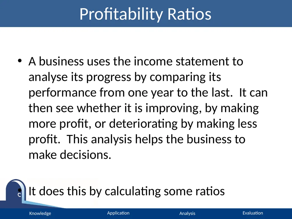 A Level Accounting Income Statements Please turn - slide 16 of 22