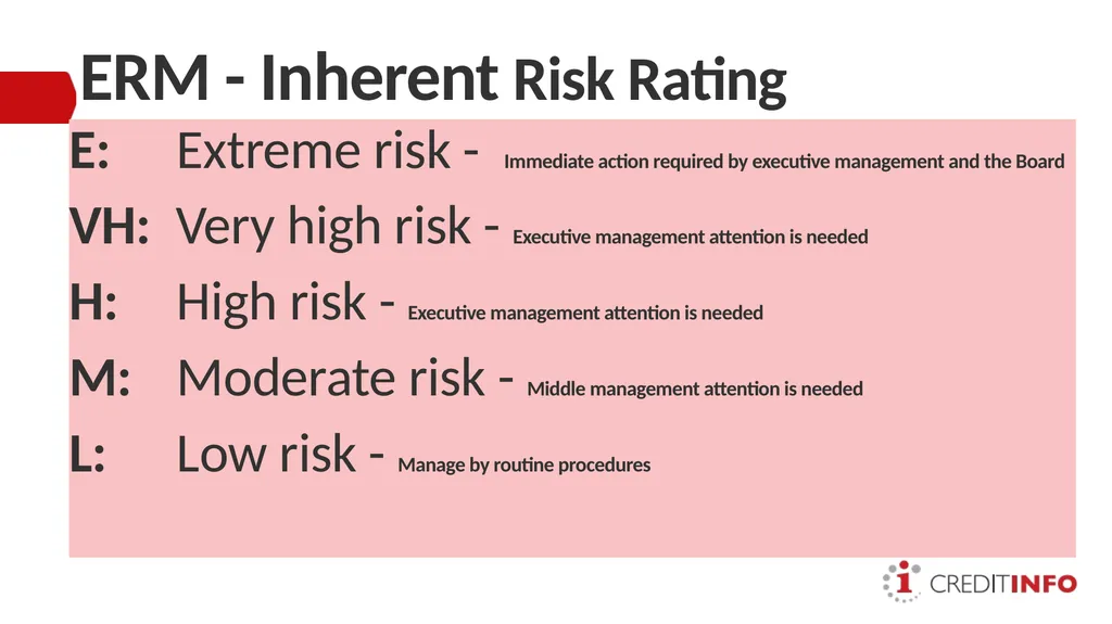 ENTERPRISE RISK MANAGEMENT PRESENTATION TO THE - slide 14 of 20