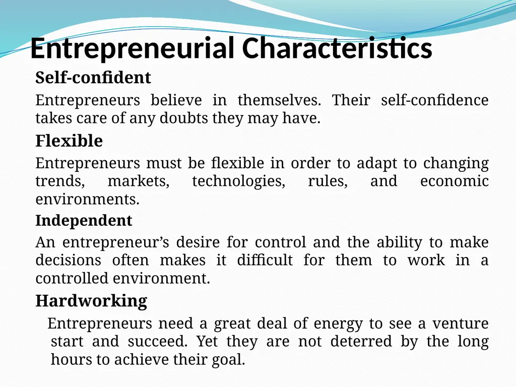 Entrepreneurship Sanjay Bartwal Chief Consultant - slide 11 of 22