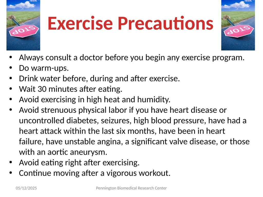 Exercise And The Heart Beth Kalicki Heli J. Roy, - slide 8 of 13