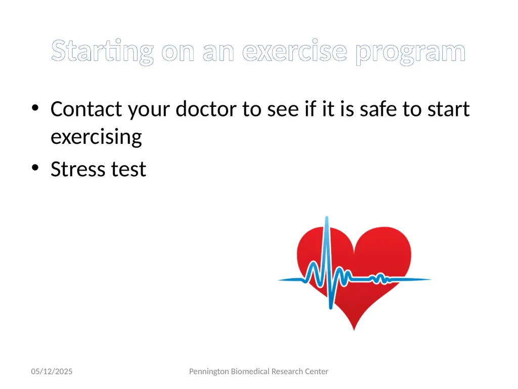 Exercise And The Heart Beth Kalicki Heli J. Roy, - slide 3 of 13