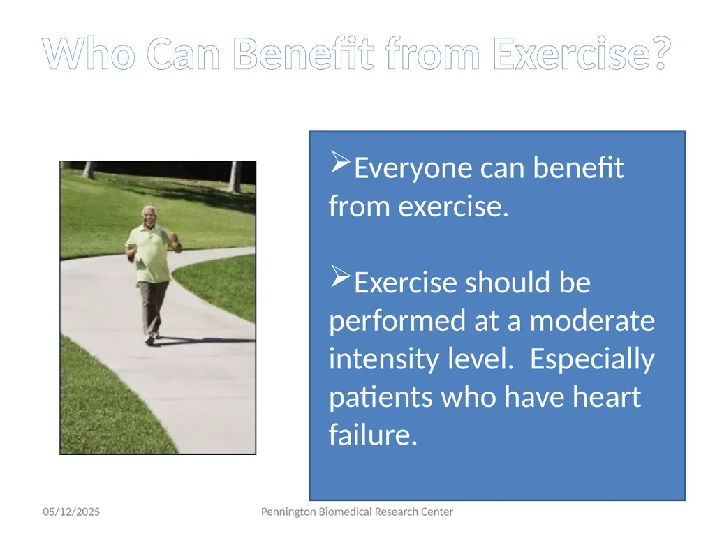 Exercise And The Heart Beth Kalicki Heli J. Roy, - slide 4 of 13