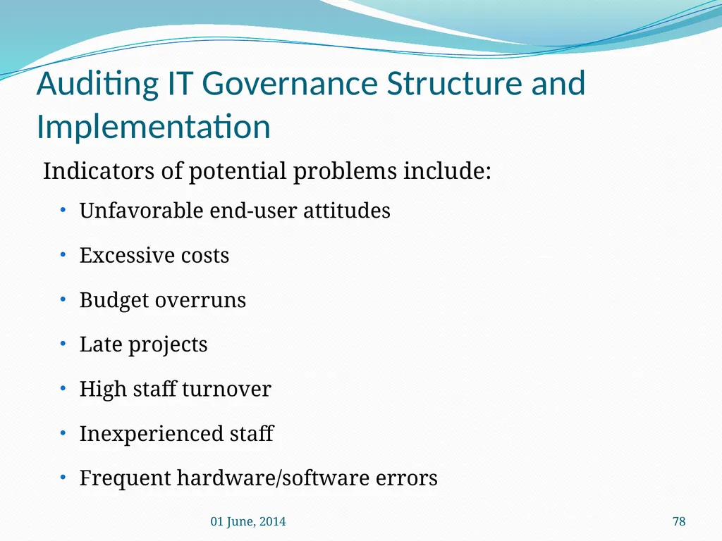 IS Management practices Mrs. Geetha Murugesan - slide 78 of 82