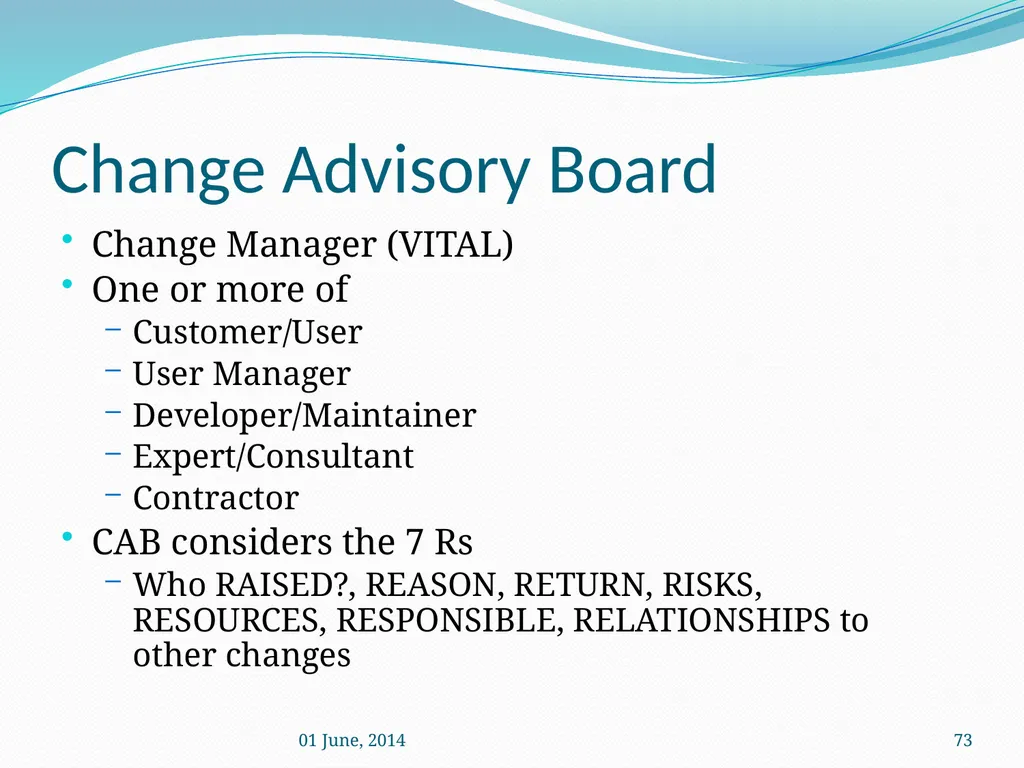IS Management practices Mrs. Geetha Murugesan - slide 73 of 82