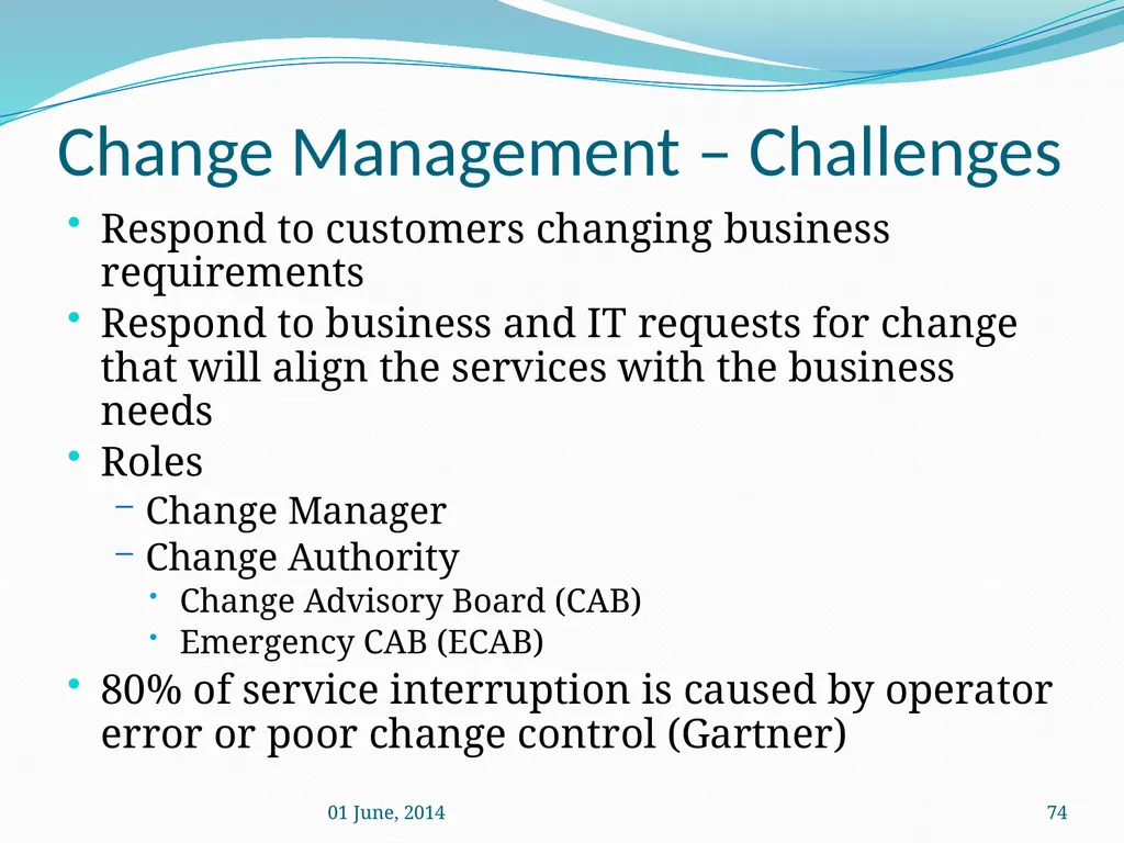 IS Management practices Mrs. Geetha Murugesan - slide 74 of 82
