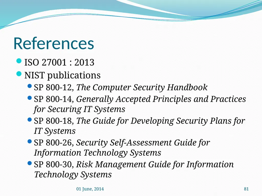 IS Management practices Mrs. Geetha Murugesan - slide 81 of 82