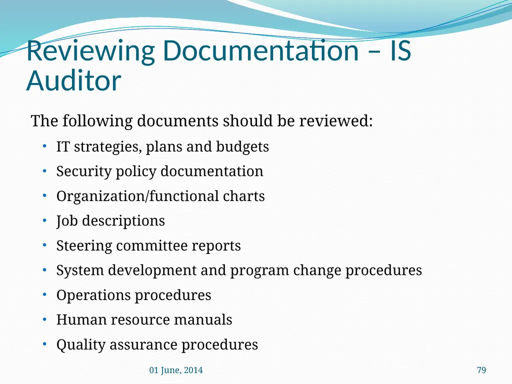 IS Management practices Mrs. Geetha Murugesan - slide 79 of 82