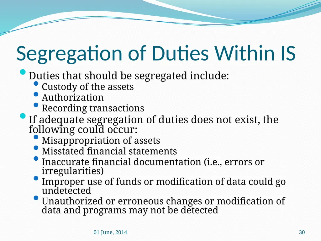IS Management practices Mrs. Geetha Murugesan - slide 30 of 82