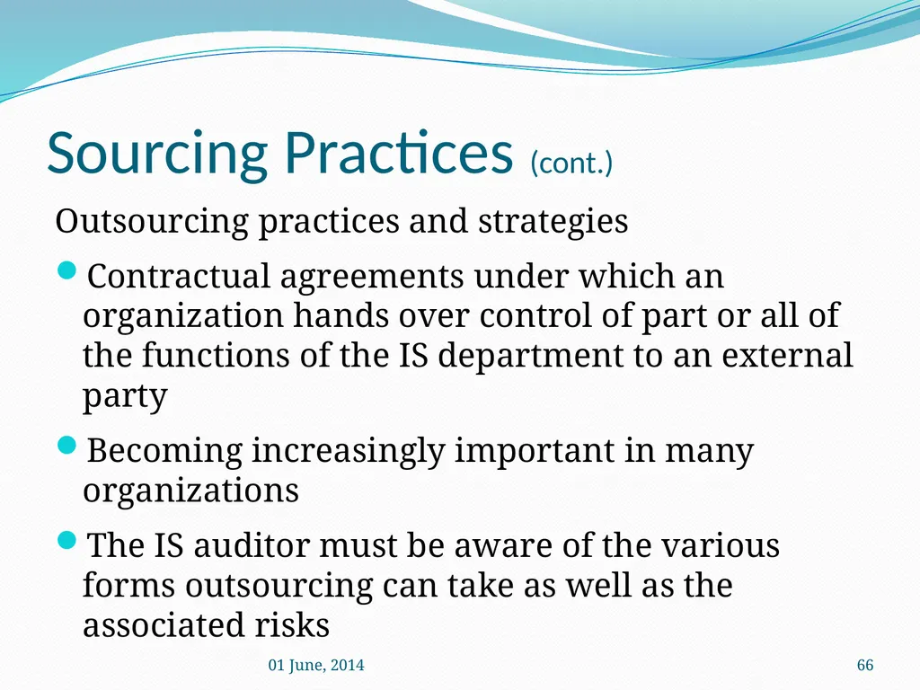 IS Management practices Mrs. Geetha Murugesan - slide 66 of 82