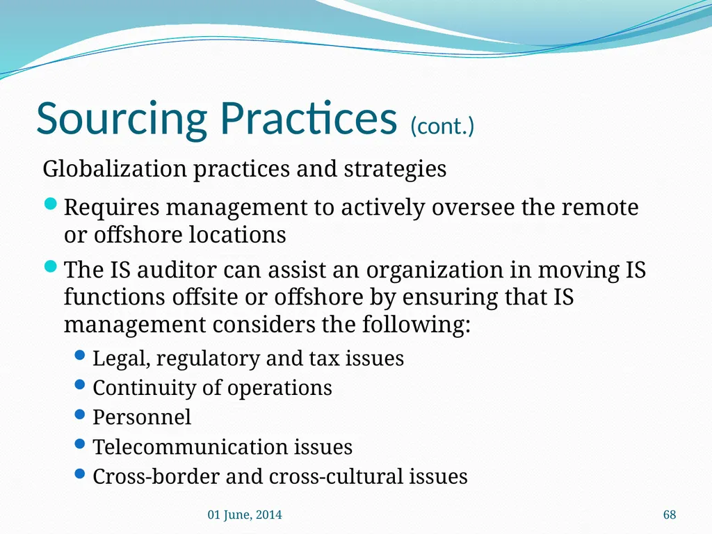 IS Management practices Mrs. Geetha Murugesan - slide 68 of 82