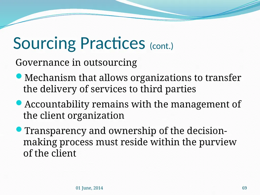 IS Management practices Mrs. Geetha Murugesan - slide 69 of 82