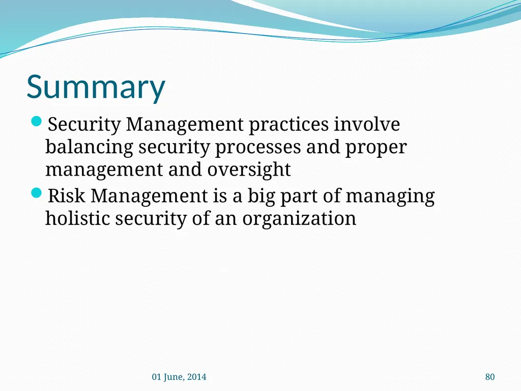 IS Management practices Mrs. Geetha Murugesan - slide 80 of 82
