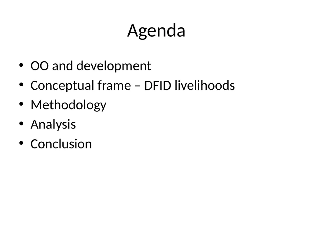 Understanding the Development Implications of - slide 2 of 20