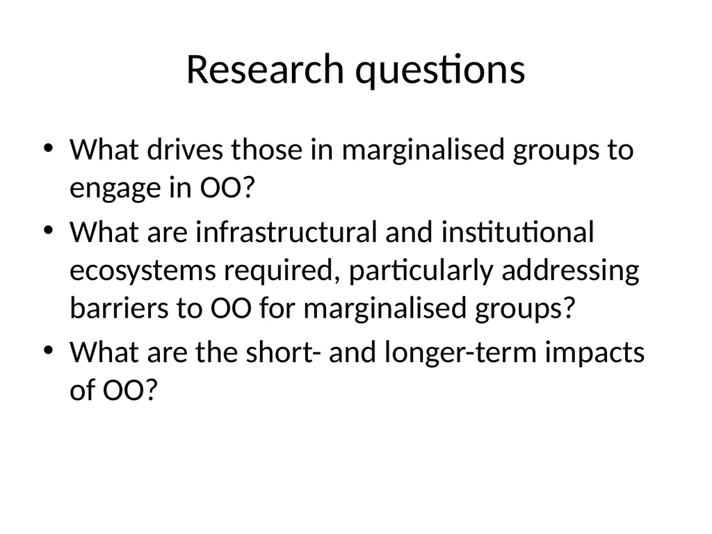 Understanding the Development Implications of - slide 6 of 20