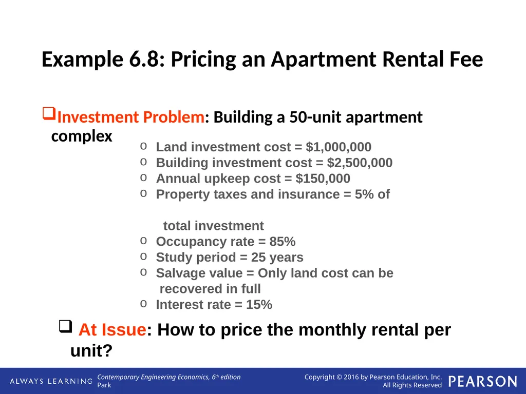 Applying Annual Worth Analysis Lecture No. 20 - slide 13 of 14