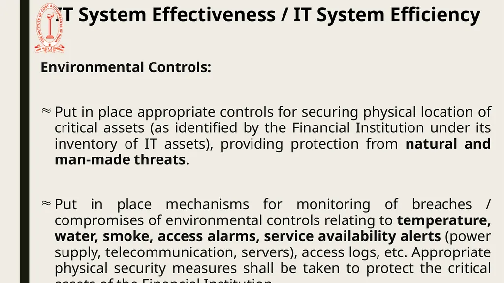 IT Audit in Banking Sector – System Effectiveness - slide 11 of 39