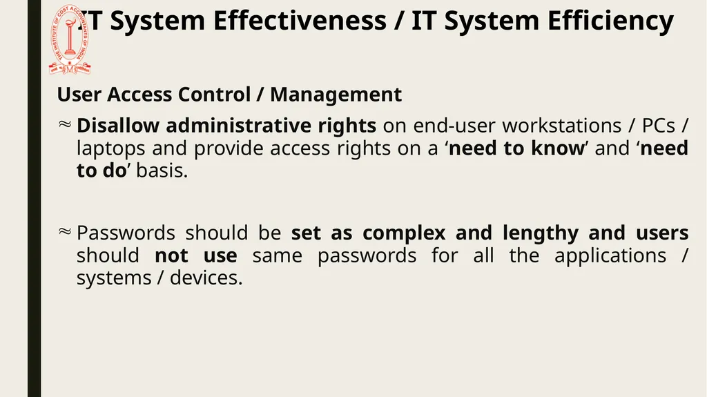 IT Audit in Banking Sector – System Effectiveness - slide 16 of 39