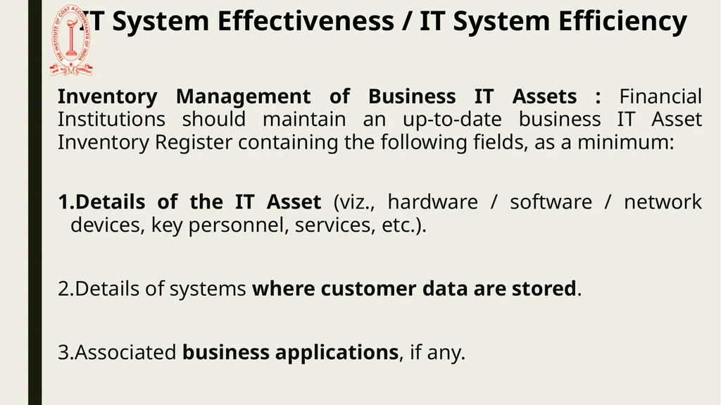 IT Audit in Banking Sector – System Effectiveness - slide 7 of 39