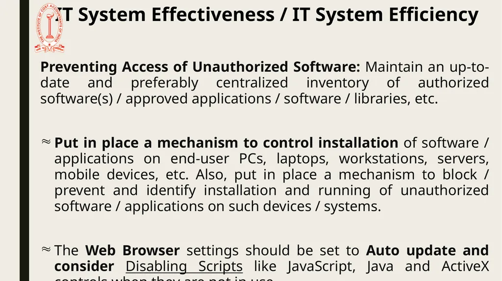 IT Audit in Banking Sector – System Effectiveness - slide 9 of 39