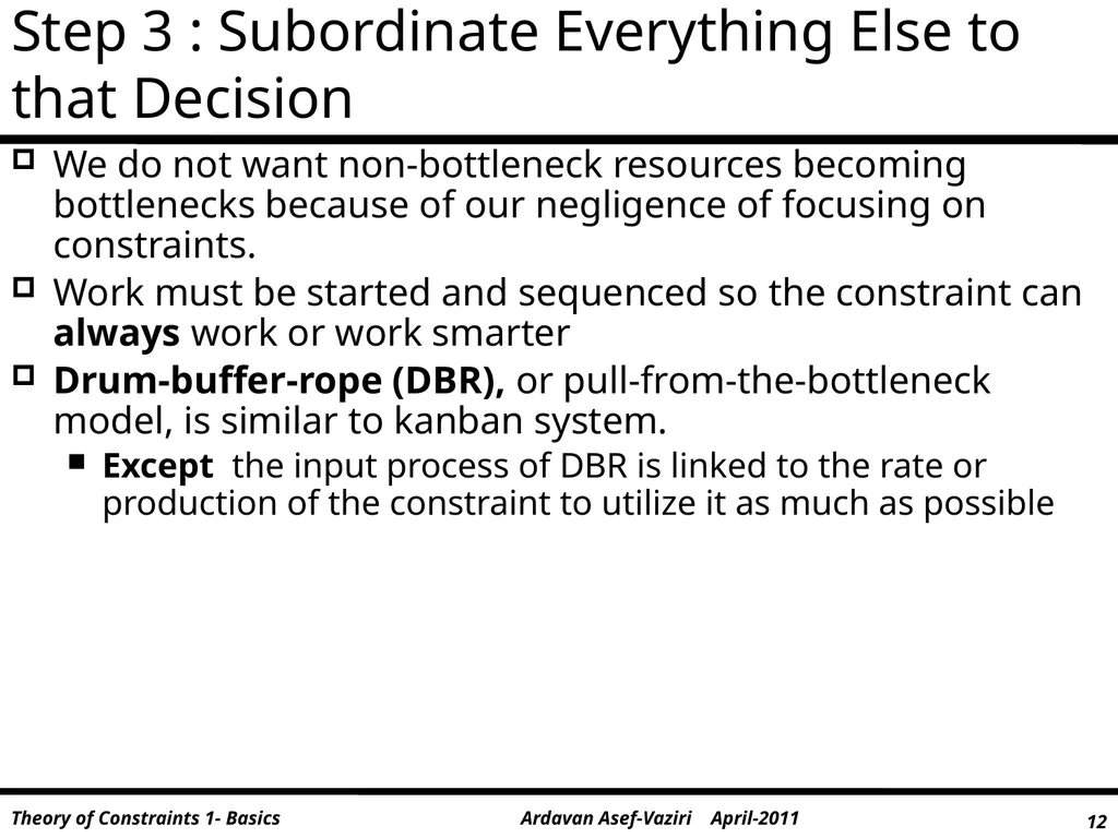 Throughput World These sides and note were - slide 12 of 26