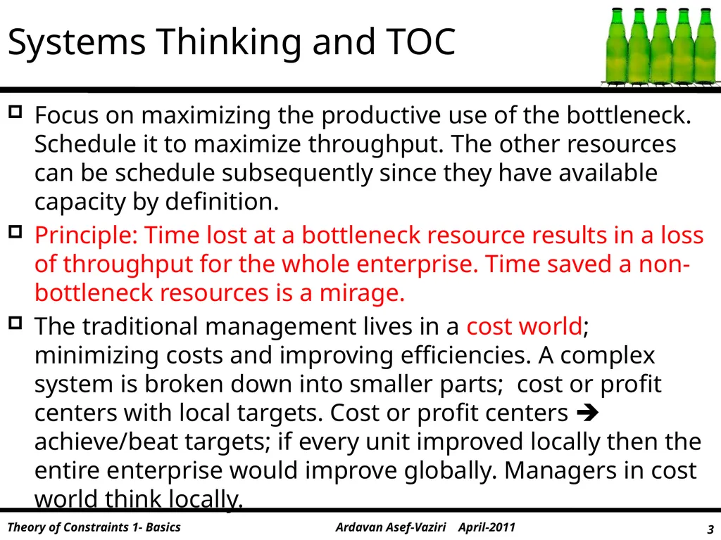 Throughput World These sides and note were - slide 3 of 26