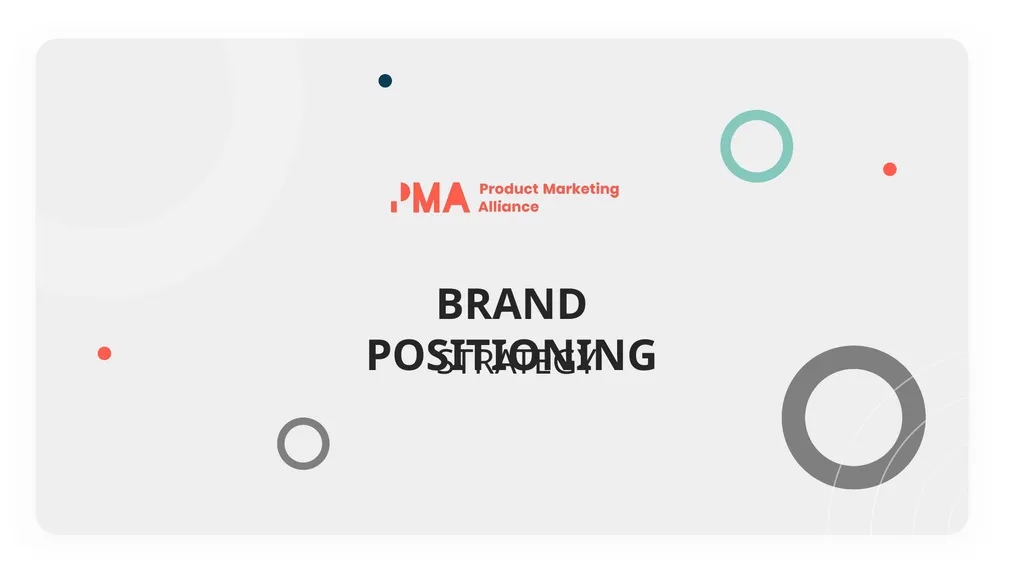 BRAND POSITIONING STRATEGY HOW BRAND STRATEGY - slide 1 of 17