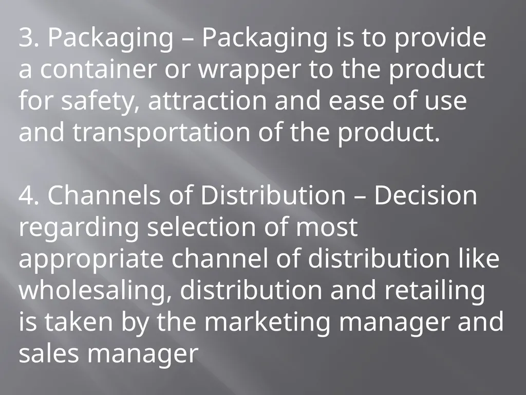 Nature and Scope of Marketing Nature of Marketing - slide 14 of 20
