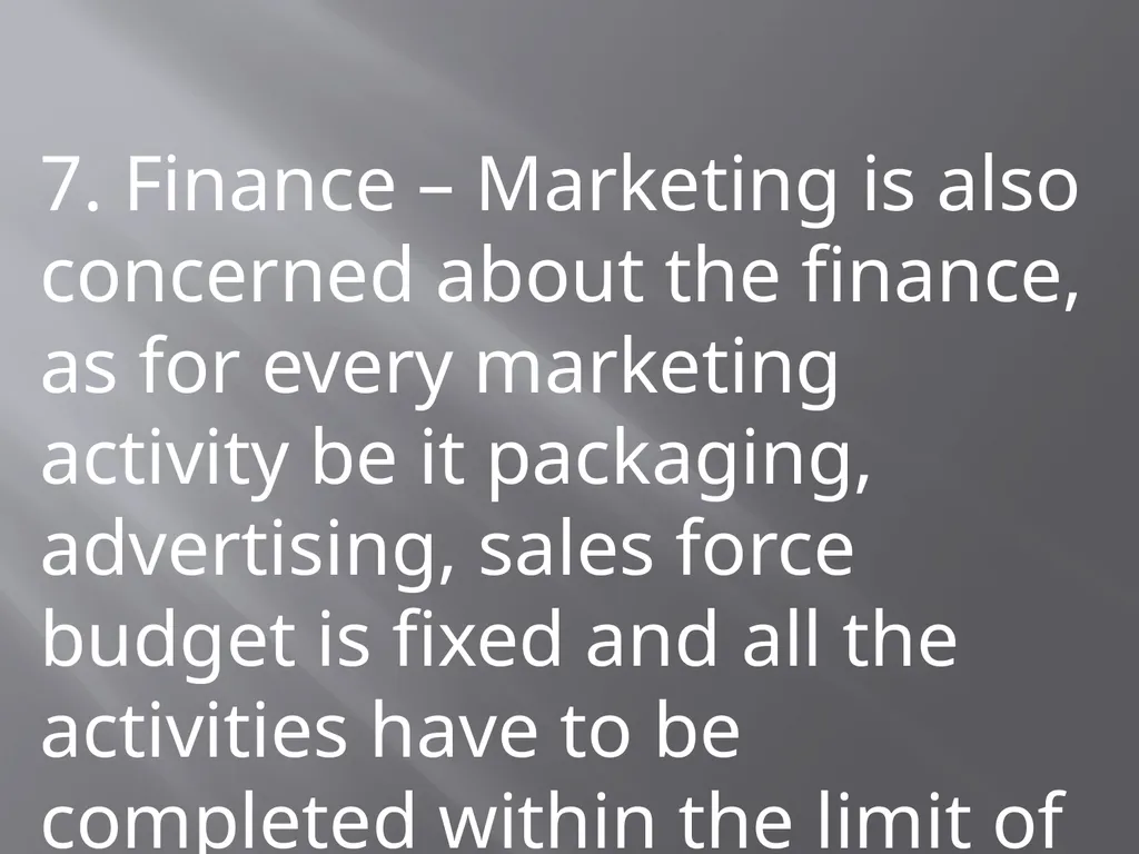 Nature and Scope of Marketing Nature of Marketing - slide 16 of 20