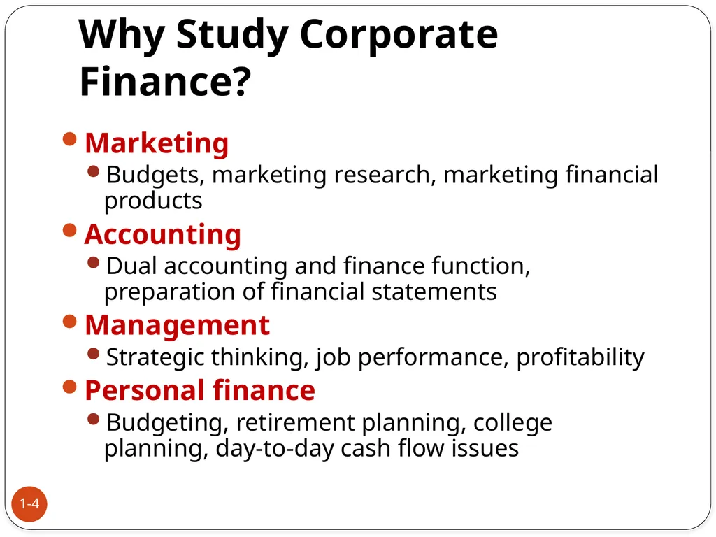 An Introduction to Advance Corporate Finance 1 - slide 4 of 27