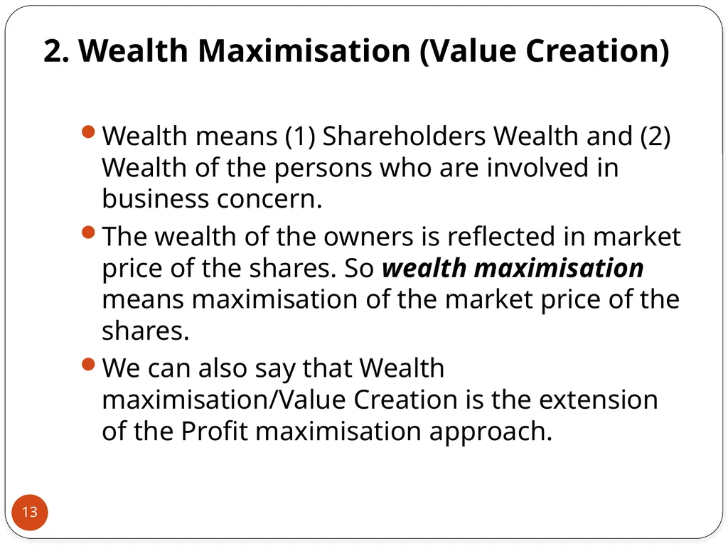 An Introduction to Advance Corporate Finance 1 - slide 13 of 27