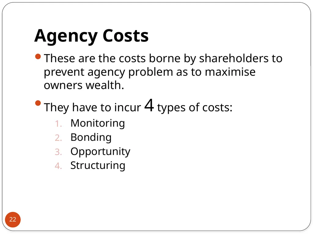 An Introduction to Advance Corporate Finance 1 - slide 22 of 27