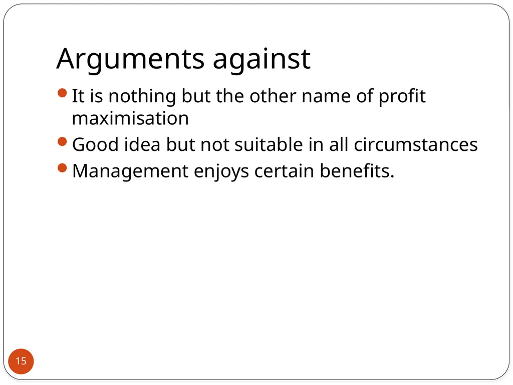 An Introduction to Advance Corporate Finance 1 - slide 15 of 27