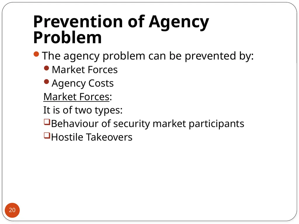 An Introduction to Advance Corporate Finance 1 - slide 20 of 27