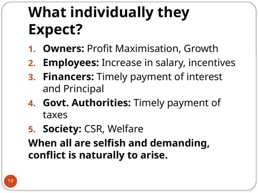 An Introduction to Advance Corporate Finance 1 - slide 19 of 27