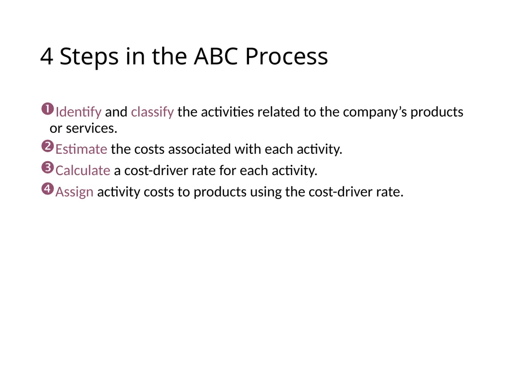 ACTIVITY BASED COSTING D JAGANNATAN Cost - slide 6 of 40