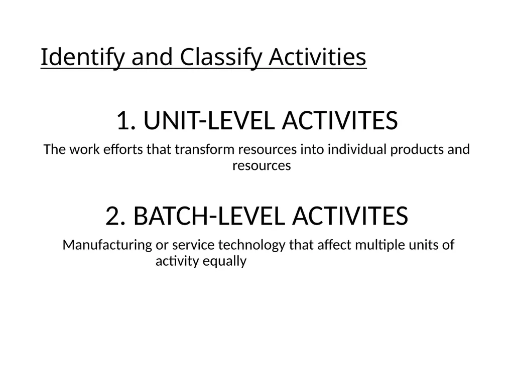 ACTIVITY BASED COSTING D JAGANNATAN Cost - slide 7 of 40